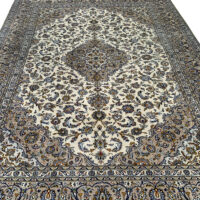 Lot 13, Persian Kashan, circa 1970, fine wool pile, rare piece, very durable, Persia, size 408x294 cm, RRP $20,000 (3)