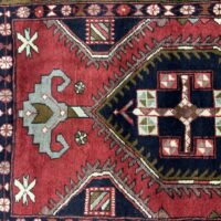 Lot 3, Meshkin, Azarbaiejan, c.1960, wool pile, rare & durable, Persia, size 416x105 cm, RRP $7500 (6)