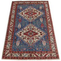 Lot 35, Afghan Turkaman weave, Vegetable dye, Revival of a 16th century Ushak design, size 303x182 cm, RRP $8000 (1)