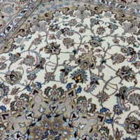 Lot 39, Superfine Isfehan, full silk base and inlay, 850K kpsqm, c.1990, Rare piece, Persia, size 238x157 cm, RRP $20,000 (9)