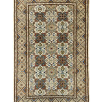 Lot 42, Persian Kashan, circa 1960, fine wool pile, rare design, immaculate condition, very durable, Persia, size 212x138 cm (one of a pair), RRP $9000 (1)