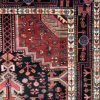 Lot 43, Tuserkan, Hamedan region, circa 1950, durable wool , Rare piece, North West Persia, size 232x147 cm, RRP $5000 (6)