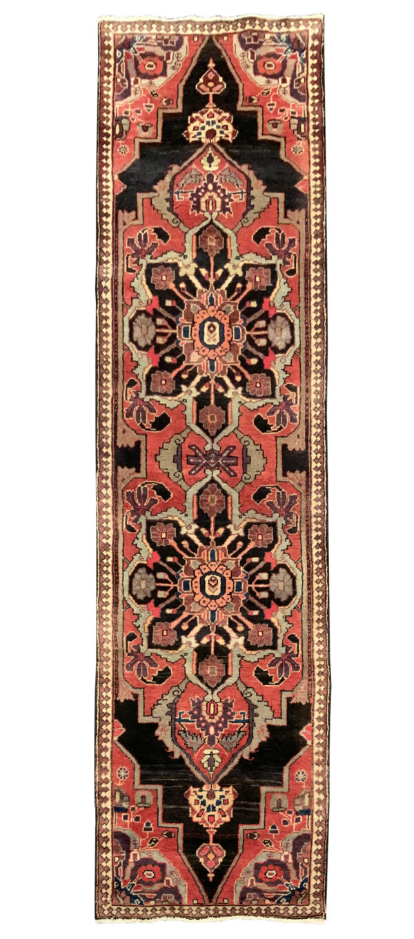 Lot 5, Vintage Meshkin-Ardebil, circa1950, wool pile, rare & durable, Persia, size 282x78 cm, RRP $5000 (1)