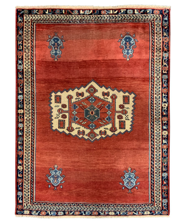 Lot 55, Antique Afshar, circa 1920, restored, Rare & collectable, Persia, size 145x110 cm, RRP $5000 (1)