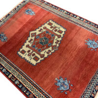 Lot 55, Antique Afshar, circa 1920, restored, Rare & collectable, Persia, size 145x110 cm, RRP $5000 (3)