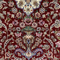 Lot 56, Superfine Isfehan, circa 2000, superfine wool & silk, rare, Persia, size 167x109 cm, RRP $10,000 (4)