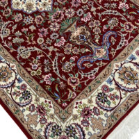 Lot 56, Superfine Isfehan, circa 2000, superfine wool & silk, rare, Persia, size 167x109 cm, RRP $10,000 (5)