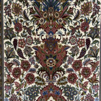 Lot 57, Sherkat Farsh- Ilam, circa 1990, superfine wool, collectable, Persia, size 174x100 cm, RRP $10,000 (3)