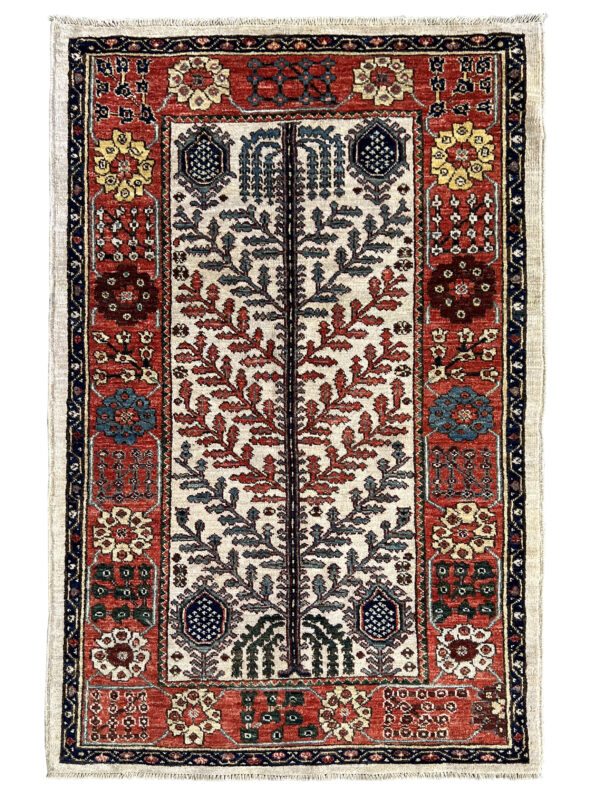 Lot 61, Afghan Turkaman weave , circa 2010, vegetable dyes, all wool, 19th century Caucasian inspired, size 150x95 cm, RRP $3000 (1)