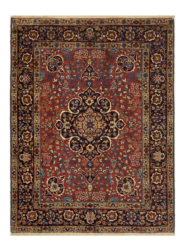 Rug# 10158, Antique Khoy-Tabriz, one of a pair, rare, immaculate, Persia, size 177x136 cm (7)