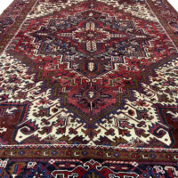 Rug# 10326, Mehraban-Heriz, Azarbaiejan, circa 1960, rare & very durable, Persia, size 320x221 cm (7)