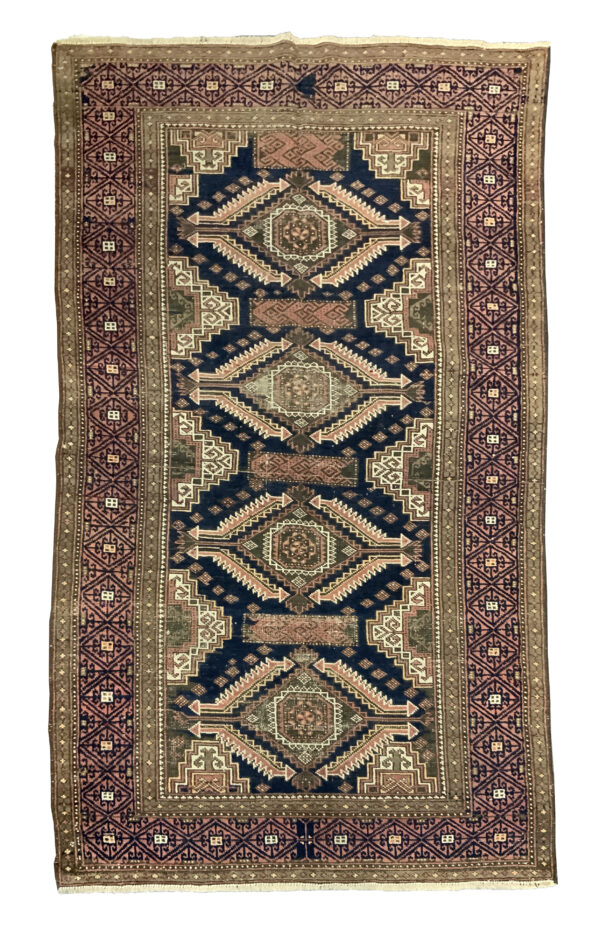 Rug# 10381, Antique Balouch, circa 1920, restored, Rare & collectable, Persia, size 180x94 cm (2)