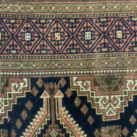 Rug# 10381, Antique Balouch, circa 1920, restored, Rare & collectable, Persia, size 180x94 cm (7)