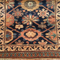 Rug# 26381 Afghan Turkaman weave, 19th Caucasian inspired, hand spun wool, Vegetable dyes, size 581x94 cm (3)