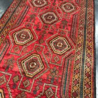 Rug# 6533 Nomadic Balouch Zabol area, bedding cover, Galleria rug, Persia, 288x119 cm, (2)