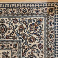 Rug# 7591, Superfine 6LA Nain, circa 1970, wool and silk pile, Habibian studio, collectable, Persia, size 290x180 cm (2)