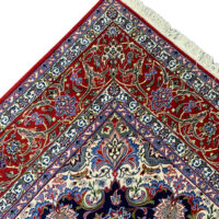 Rug#10295 Superfine Isfehan, full silk base and inlay, 800K kpsqm, c.1975, Rare piece, Persia, size 308x200 cm (8)