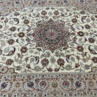 Rug#10439, Persian Isfehan, circa 1990, fine wool & silk pile, silk foundation, rare, Persia, size 230x160 cm (5)