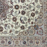 Rug#10439, Superfine Isfehan, full silk base and inlay, 850K kpsqm, c.1990, Rare piece, Persia, size 230x160 cm (6)