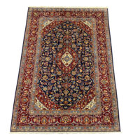 Rug#10555, Superfine Kashan, Kork wool pile, 600K kpsqm, Rare piece, Persia, size 202x140 cm (2)