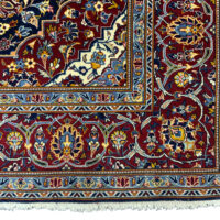 Rug#10555, Superfine Kashan, Kork wool pile, 600K kpsqm, Rare piece, Persia, size 202x140 cm (5)