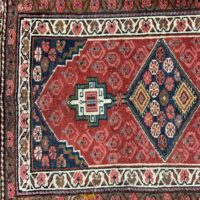 Rug#10575 Antique Malayer, circa1900, wool pile, rare & collectable, Persia, size 385x91 cm (2)