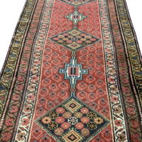 Rug#10575 Antique Malayer, circa1900, wool pile, rare & collectable, Persia, size 385x91 cm (5)