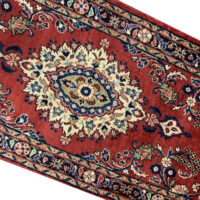 Rug#10585 Vintage Hamedan-Mehraban, Kurdi weave, circa1960, wool pile, rare & durable, Persia, size 461x82 cm (3)