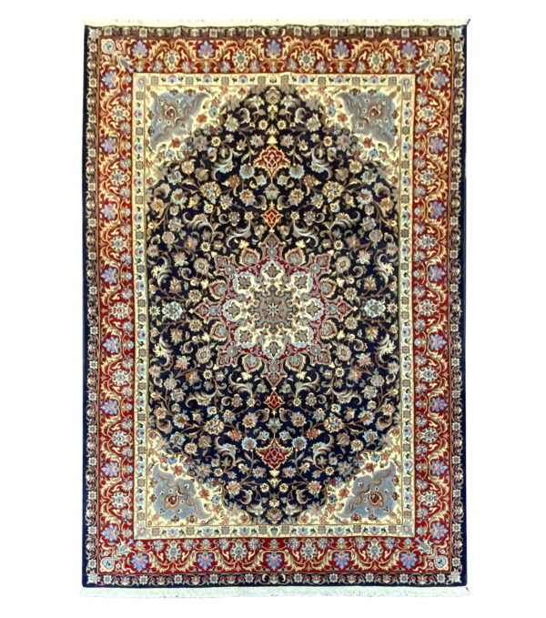 Rug#10590, Persian Qum, circa 1980, Kork superfine Kork-wool pile, very durable, Rare, Persia, size 296x198 cm (2) - Copy