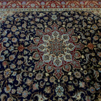 Rug#10590, Persian Qum, circa 1980, Kork superfine Kork-wool pile, very durable, Rare, Persia, size 296x198 cm (5)