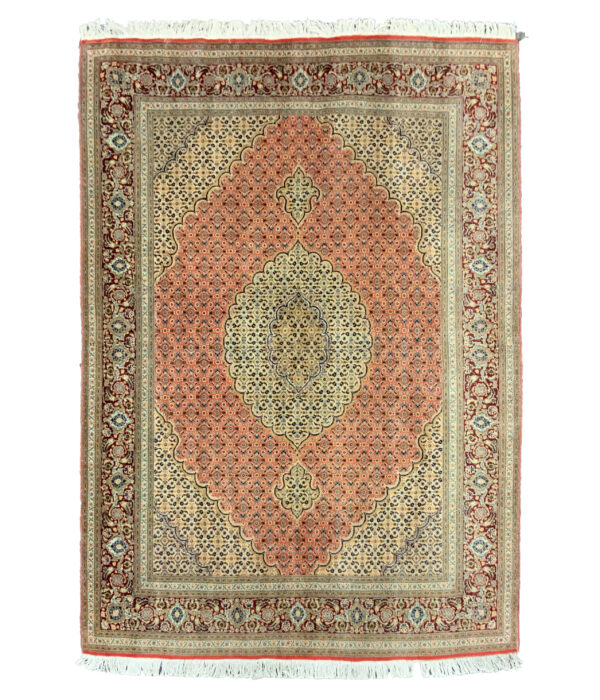 Rug#10621, Persian Tabriz 50 Raj, circa 1975, superfine wool & silk pile, rare piece Persia, size 200x152 cm (2) - Copy