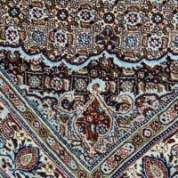 Rug# 10146, Birjand Mood, very fine knots, circa 1975, very durable, classic Herati motif, Persia, size 205x150 cm (4)