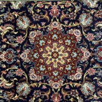Rug# 10379, Sherkat-Ilam, circa 1990, superfine Kork-wool pile, very durable, rare, Persia, size 210x140 cm (5)