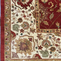 Rug# 11742, superfine jaipur, oversize carpet, very durable, 18th.c Mugol design, circa 2000, very durable, Persia, size 512x395 cm (4)