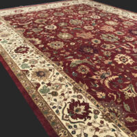 Rug# 11742, superfine jaipur, oversize carpet, very durable, 18th.c Mugol design, circa 2000, very durable, Persia, size 512x395 cm (5)
