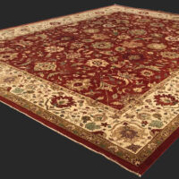 Rug# 11742, superfine jaipur, oversize carpet, very durable, 18th.c Mugol design, circa 2000, very durable, Persia, size 512x395 cm (6)