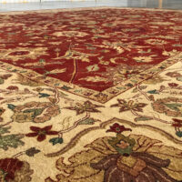 Rug# 11742, superfine jaipur, oversize carpet, very durable, 18th.c Mugol design, circa 2000, very durable, Persia, size 512x395 cm (7)