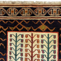 Rug# 12175, Vintage Gabbeh by Qashqai nomads, mid 20th.c Persia, size 203x116 cm, RRP $2000, Special price $600 (7)