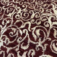 Rug# 13825, Afghan Turkaman weave Eslimi scrolls, handspun wool, size 209x141 cm, RRP $2400, Special price $720 (5)