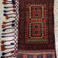 Rug# 26173, vintage Afghan Torbeh or Grain-bag, Balouchi nomadic weave, Size 75x50 cm