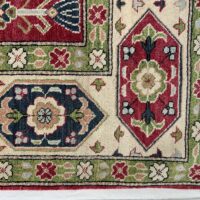 Rug# 26301, Afghan Chechen rug in 19th century Kazak design, woven in 2015 in Mazare-Sharif by Chechen settlers in Afghanistan, new condition, very durable, Size 264x186 cm (4)