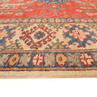 Rug# 26302, Afghan Turkaman,19th c Kazak inspired, Size 277x191 cm (4)