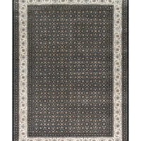 Rug# 31078, New weave Jaipur carpet in all over Herati or Mahi design, fine NZ wool & silk inlay, 400,000 asymmetrical knots, size 305x208 cm (1)