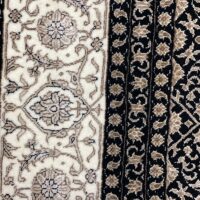 Rug# 31078, New weave Jaipur carpet in all over Herati or Mahi design, fine NZ wool & silk inlay, 400,000 asymmetrical knots, size 305x208 cm (1 (3)