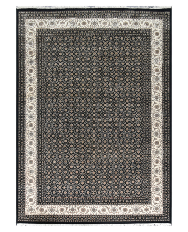 Rug# 31078, New weave Jaipur carpet in all over Herati or Mahi design, fine NZ wool & silk inlay, 400,000 asymmetrical knots, size 305x208 cm (1)