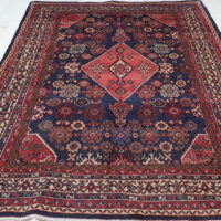 Rug# 4405, vintage Malayer- Bibikabad, circa 1950, very good condition, Persia, size 300x201 cm RRP 5500, on Special $ 1650 (2)