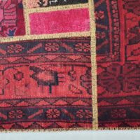 Rug# 5780, vintage fragments patchwork and overdyed modern rug, , Persia, size 259x189 cm RRP $3000, on Special $990 (4)