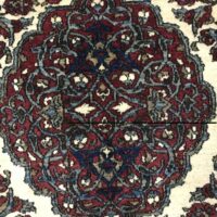 Rug# 6255, Antique Mobarakeh Isfehan, circa 1910, collectable, Persia, size 205x146 cm (5)