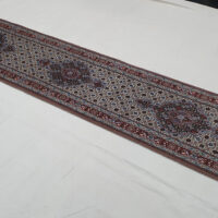 Rug# 6645, Superfine Sherkat weave Mood Birjand, immaculate, c.2000, Persia, 293x60 cm, RRP $3000, on special $1100 (3)