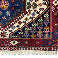 Rug#10364, Yalameh-Aliabad, circa 1990, all wool, Rare piece, south Persia, size 149x97 cm (5)